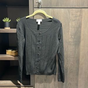 Ann Taylor LOFT Black Sweater